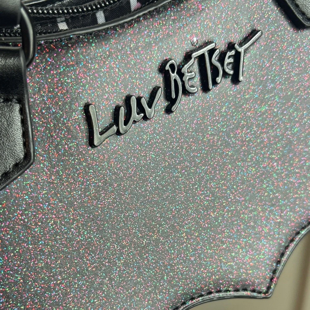 Luv Betsey Sparkle Bat Cross-body - Picture 6 of 6